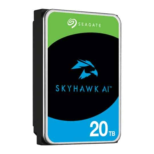 Seagate SkyHawk AI 20TB 3.5- SATA HDD-Hard Drive